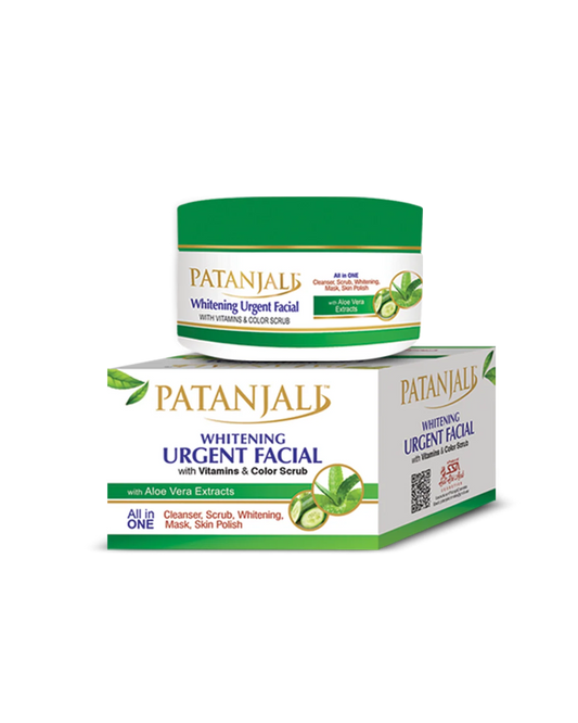 PATANJALI WHITENING URGENT FACIAL