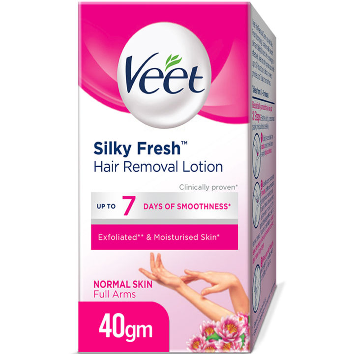 VEET SILKY FRESH HAIR REMOVAL LOTION 40 GRAM