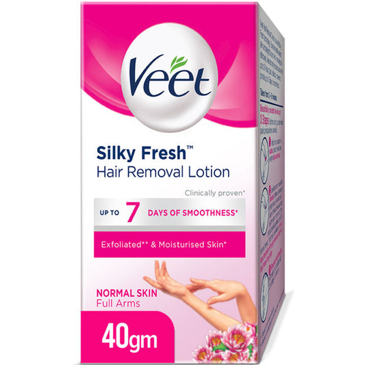 VEET SILKY FRESH HAIR REMOVAL LOTION 40 GRAM