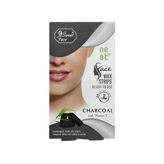 SWEET FACE CHARCOAL WITH VITAMIN E FACE STRIPS 20 Pcs