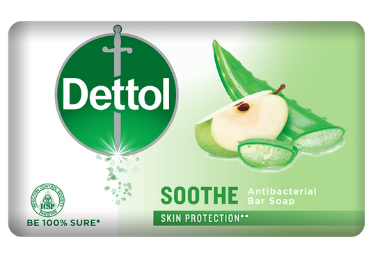 DETTOL ANTIBACTERIAL SOOTHE SOAP 125G