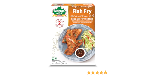 MEHRAN  FISH FRY MASALA 100G DOUBLE