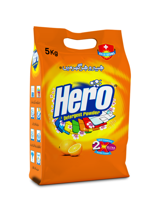 SURF HERO DETERGENT POWDER 5KG