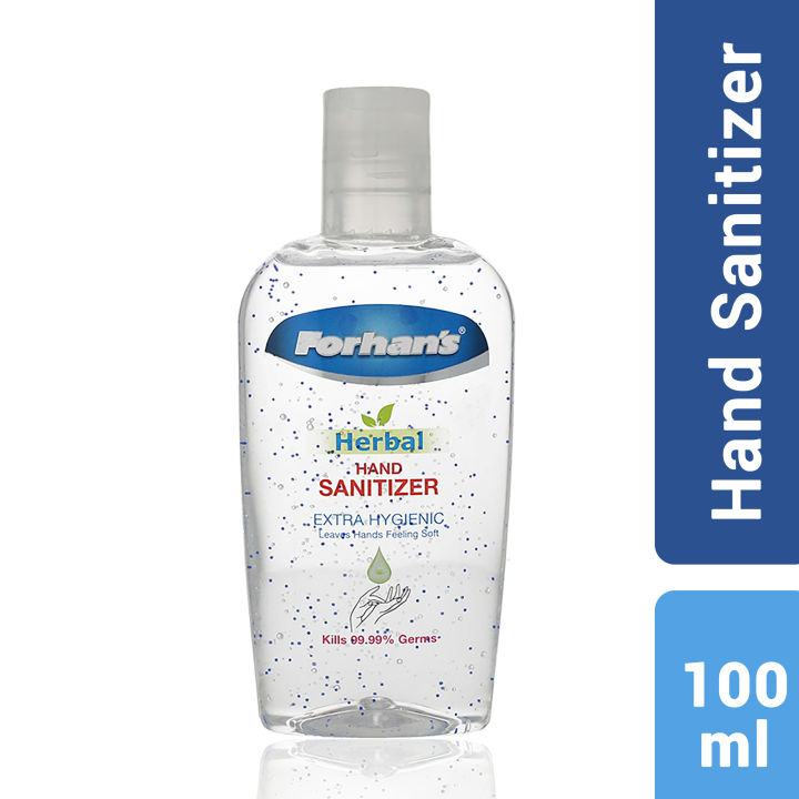 FORHANS HERBAL HAND SANITIZER EXTRA  HYGIENIC 100ml