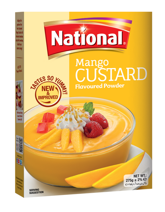 NATIONAL MANGO CUSTARD FLAVOURED POWDER 275G