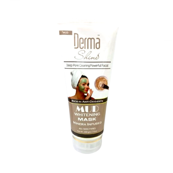 DERMA SHINE MUD WHITENING MASK 200gm