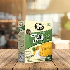 AL JAZAA PINEAPPLE FLAVOR JELLY 80GM