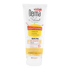 DERMA SHINE PURE ORGANIC LIGHTENING SKIN BLEACH MASK