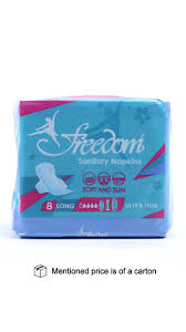 FREEDOM SANITARY NAPKINS 8 LONG