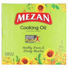 MEEZAN COOKING OIL  LITRE 1*5