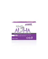 KEN ALPHA SKIN LIGHTENING CREAM & FRECKLE CREAM 30G