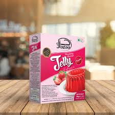 AL JAZAA STRAWBERRY FLAVOR JELLY 80GM