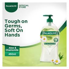 PALMOLIVE NATURALS ALOE VERA & CHAMOMILE HAND WASH 450ML