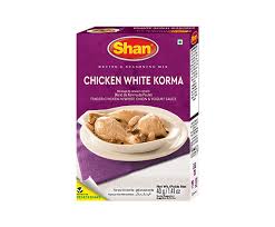 SHAN CHICKEN WHITE KORMA 50G