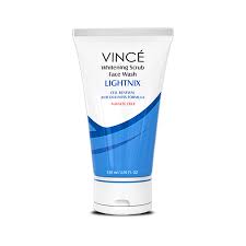 VINCE WHITENING SCRUB FACE WASH 120ML