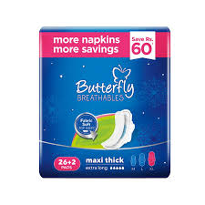 BUTTERFLY BREATHABLES MAXI THICK EXTRA LONG