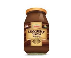 YOUNGS CHOCOLATY  SPREAD COCOABASED  360GM