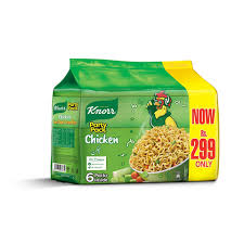 KNORR PARTY PACK CHICKEN 6 PACK NOODLES