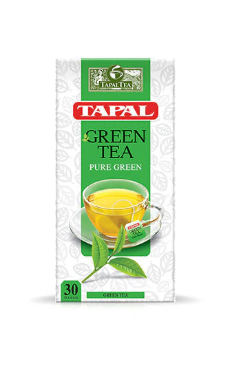 TAPAL GREEN TEA PURE GREEN 30 BAGS