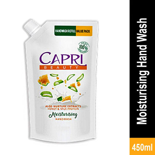 CAPRIL BEAUTY ALOE-NURTURE EXTRACTS HONEY&MILK PROTEN MOISTURISING HANDWASH 1000ml