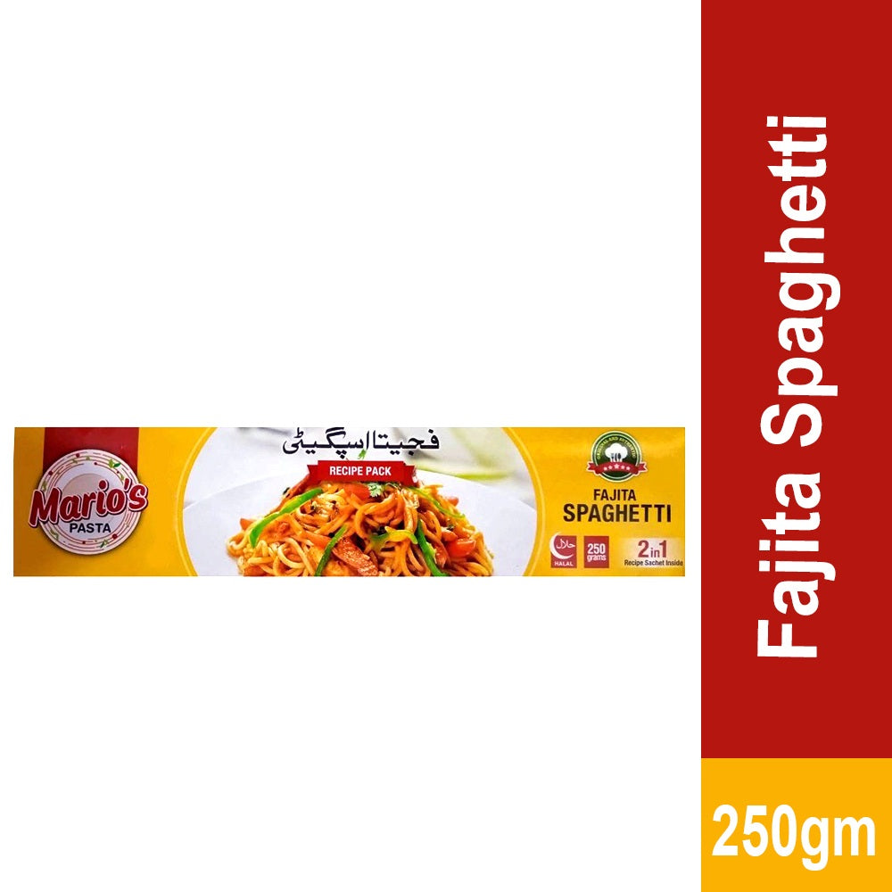 MARIOS PASTA FAJITA SPAGHETTI 250G