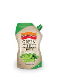 SHANGRILA GREEN CHILLI SAUCE 400GM