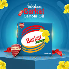 BARKAT CANOLA OIL 1*5