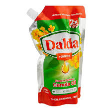 DALDA DOUBLE REFINED CANOLA OIL 1 LITER