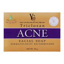 TRICLOSAN ACNE FACHAL SOAP 100g