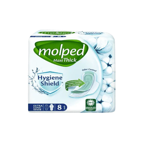 MOLPED MAXI THICK HYGIENE SHIELD 8 PADS