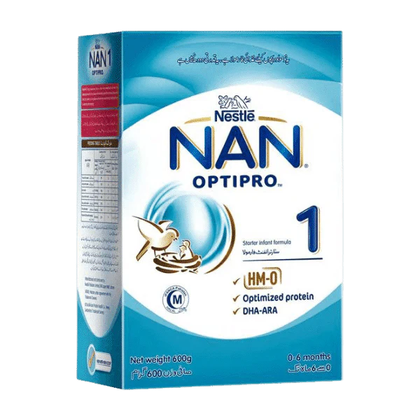 NESTLE NAN OPTIPRO 0-6 MONTHS 600G