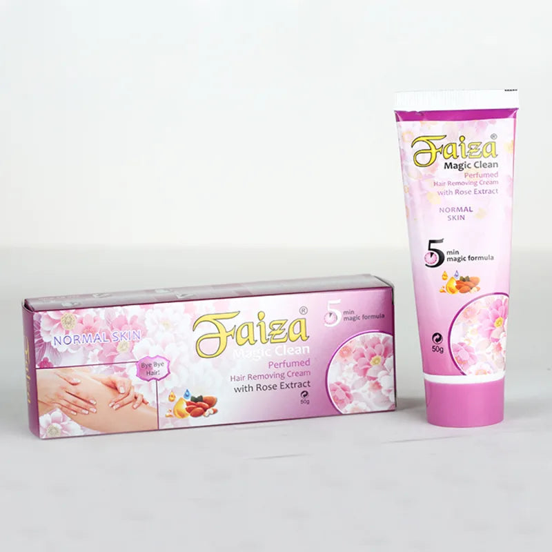 FAIZA MAGIC CLEAN HAIR REMOVAL ROSE EXTRACT (50g)