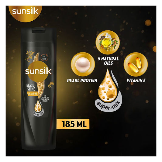 SUNSILK BLACK&SHINE 185ml