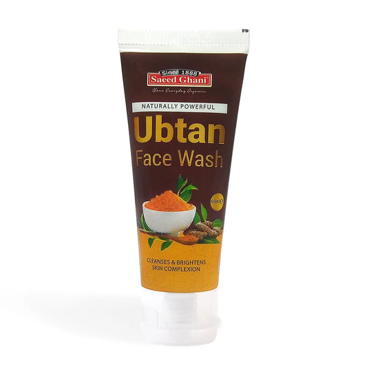 SAEED GHANI NATURALLY POWERFUL UBTAN  FACE WASH 60ML