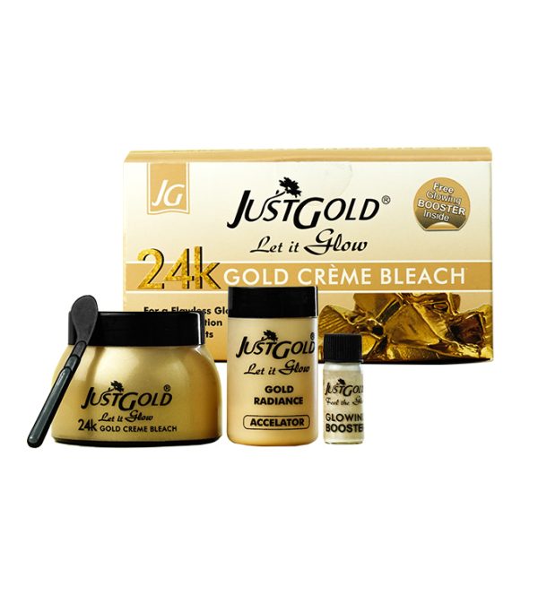 JUSTGOLD 24K GOLD CREAM BLEACH 50G